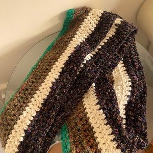 Home Made Crochet infinity Scarf